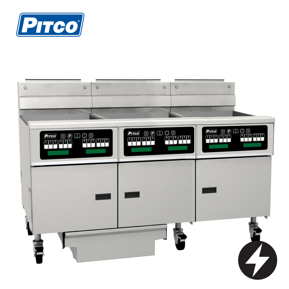 Pitco SE18C-3/FD Electric Solstice Fryer with filtration